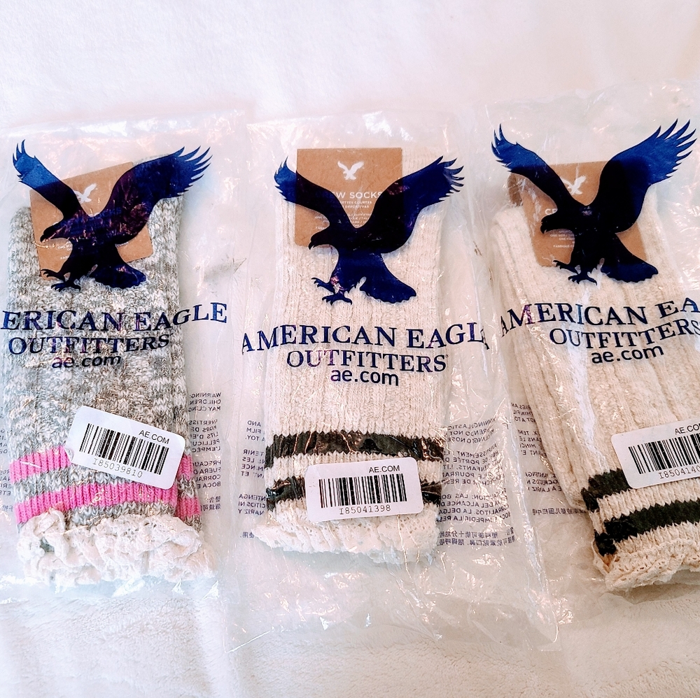 American Eagle Crew Socks
